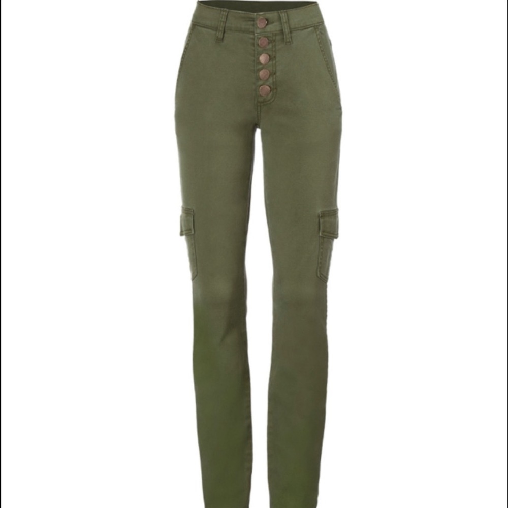 CAbi button fly cargo pants